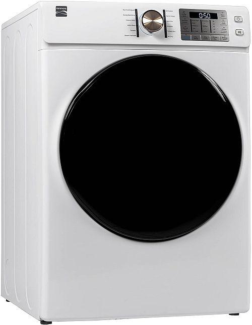 Kenmore® 8 Cu. Ft. White Electric Dryer with Smart Dry & Steam-1