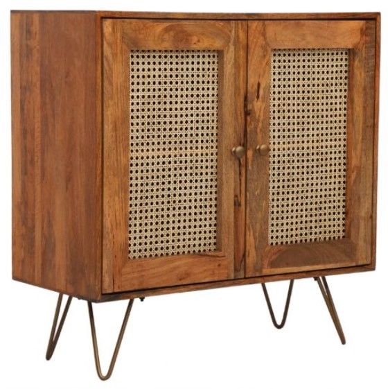 Jaipur Furniture Nyack Brown 2-Door Sideboard-0