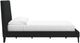 Signature Design by Ashley® Cadmori Black Full Upholstered Panel Bed-2