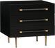 TOV Furniture Trident Black Nightstand-0