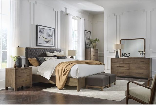 Modus Furniture Arden Tavern Brown 6-Drawer Chest-1