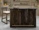 International Furniture Direct Balam Stained Dark Bar-1
