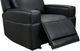Leather Italia™ Royce Valley Black Power Glider Recliner-2