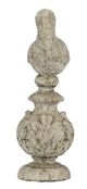 A & B Home Danna White Bird Finial Accent-2
