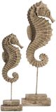 Crestview Collection Seahorse Beige Finial-0