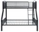 Mazin Furniture Beckett Black Twin Over Full Bunk Bed-4