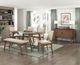 Homelegance® Monroe Cream/Walnut Bench-1