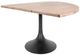 Nest Home Collections Megan Medium Grey Quarter Round Dining Table-0