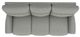 La-Z-Boy® Robin Charcoal Power Reclining Sofa with Headrest-4