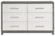 Homelegance® Rowan Gray/Ivory Dresser-2