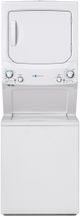 GE® Unitized Spacemaker® White Electric Laundry Center, 3.9 Cu. Ft. Washer, 5.9 Cu. Ft. Dryer-0