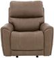 Flexsteel® Carter Cappuccino Power Rocking Recliner with Power Headrest and Lumbar-0