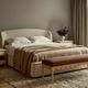 TOV Furniture Oodle Bronze/Natural Bench-1