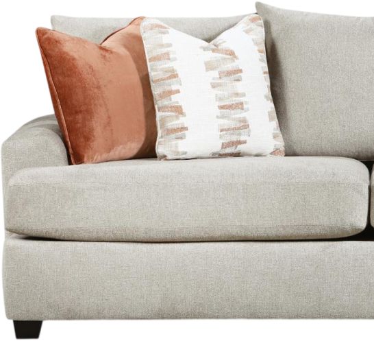 Fusion Furniture Maclean Taupe Sofa-1