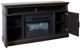 StyleCraft Gray Media Fireplace Cabinet-1