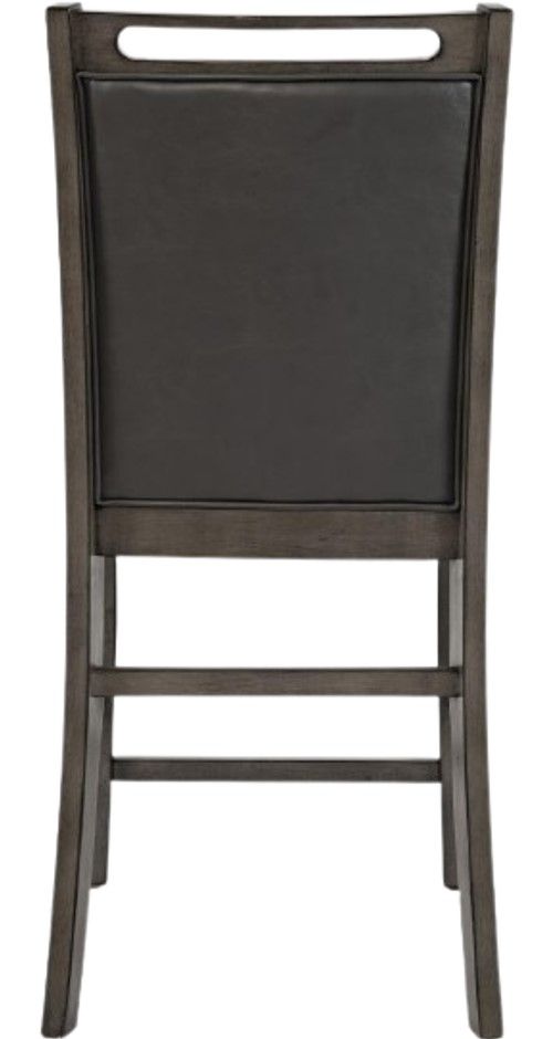 Jofran Inc. Manchester Gray Upholstered Counter Stool-3