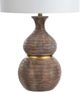 Stylecraft Brown/White Table Lamp-2