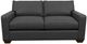 La-Z-Boy® Shiloh Navy Leather Full Sleep Sofa-1