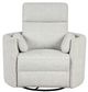 Parker House® Radius 2-Piece Natural Beauty Quartz Power Swivel Glider Recliner Set-4