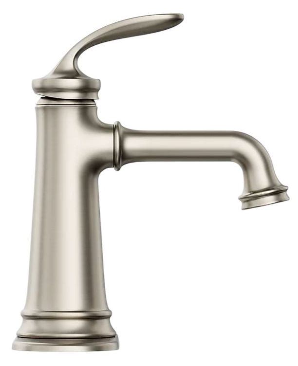 KOHLER® Bellera® Vibrant Brushed Nickel Single-Handle Bathroom Sink Faucet-2