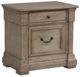 Furniture of America® Sheringham Weathered Gray Nightstand-0