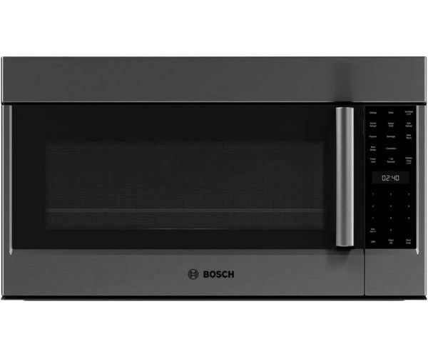 Bosch® 800 Series 1.8 Cu. Ft. Black Stainless Steel Over The Range Microwave-0