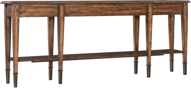 Hooker® Furniture Commerce and Market Skinny Medium Wood Console Table-0
