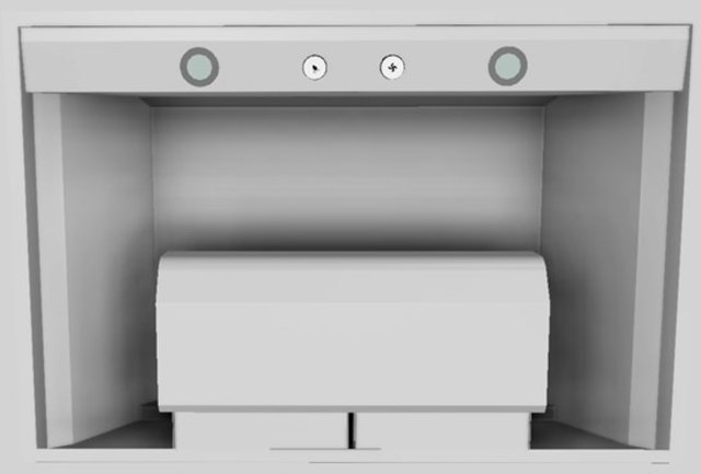 Vent-A-Hood® Designer Series 36" Stainless Steel Wall Mounted Range Hood-3