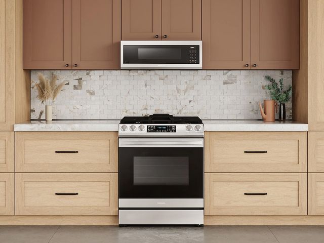 Samsung 1.1 Cu. Ft. Fingerprint Resistant Stainless Steel Over The Range Microwave-5