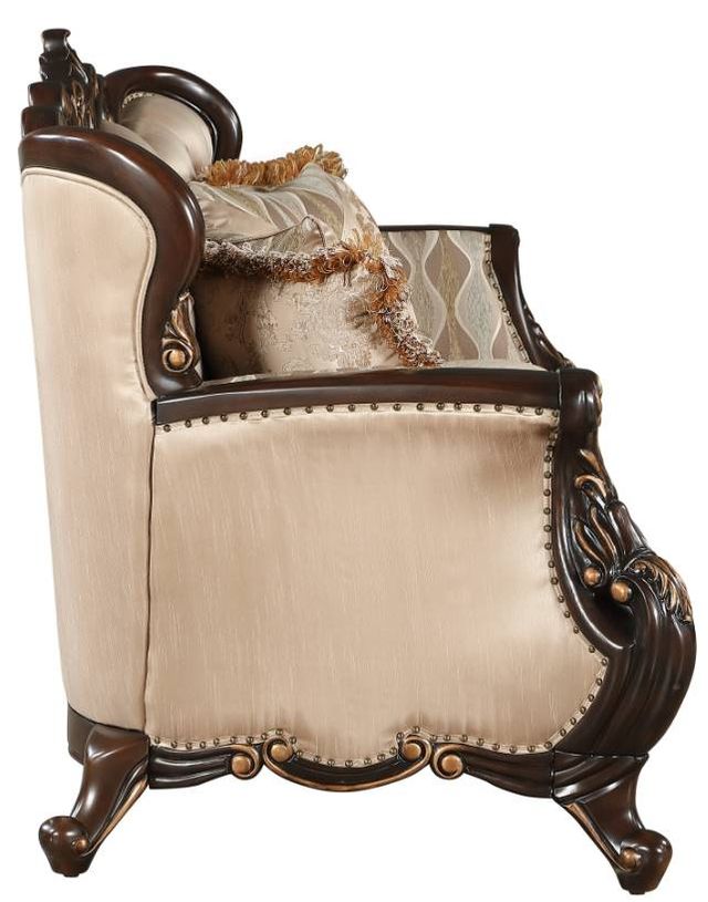 New Classic® Home Furnishings Constantine Beige/Cherry Sofa-3