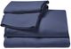 Dreamfit® DreamChill™ 5-Piece Heathered Blue Bamboo Comfort Stretch Knit Split Queen Sheet Set-0