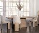 Dovetail Furniture Marci Natural Sandblasted Dining Table-1