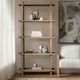 Classic Home Karlla Natural Clay Bookshelf-1
