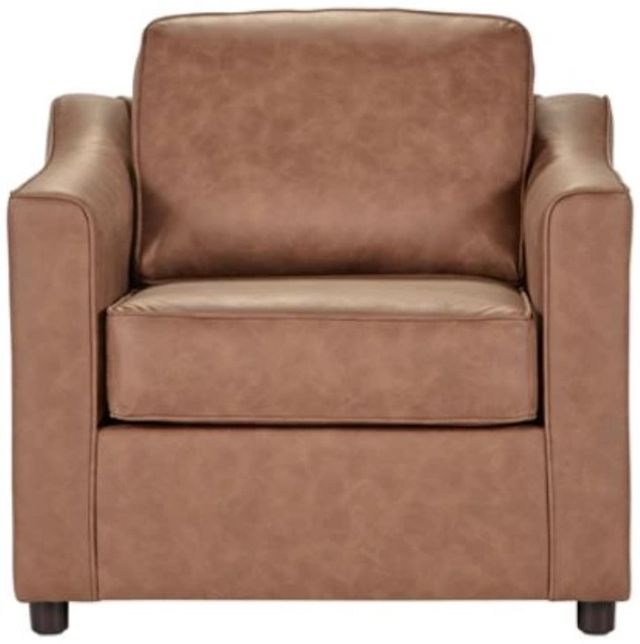 Hughes Furniture® 13400 Perle Hazelnut Chair-0