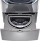 LG SideKick™ 27" Graphite Steel Pedestal Washer-3