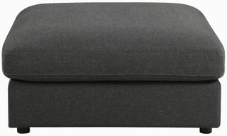 Coaster® Serene Charcoal Upholstered Ottoman