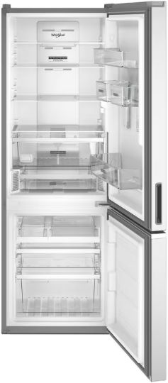 Whirlpool® 24" 13.0 Cu. Ft. Fingerprint Resistant Stainless Steel Counter Depth Bottom Freezer Refrigerator-1