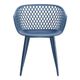 Moe's Home Collection Piazza Blue-M2 Outdoor Chair-2