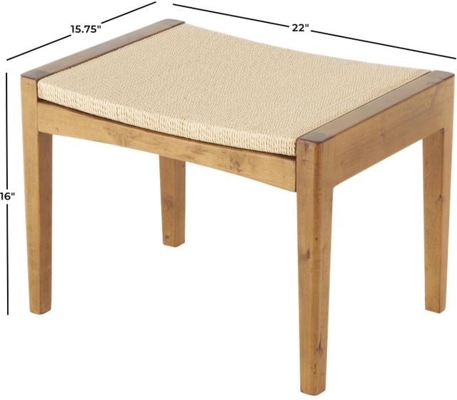 Deco Marche Brown Stool-3