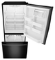 Amana® 30 in. 18.7 Cu. Ft. Black Bottom Freezer Refrigerator-3
