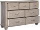Benchcraft® Naydell Rustic Gray Dresser-1