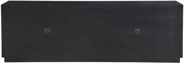 Universal Explore Home™ New Modern Cosmo Matte Black/Pyrite Credenza-4