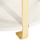 Michael Amini® Ariana Beige End Table with Gold Base-4
