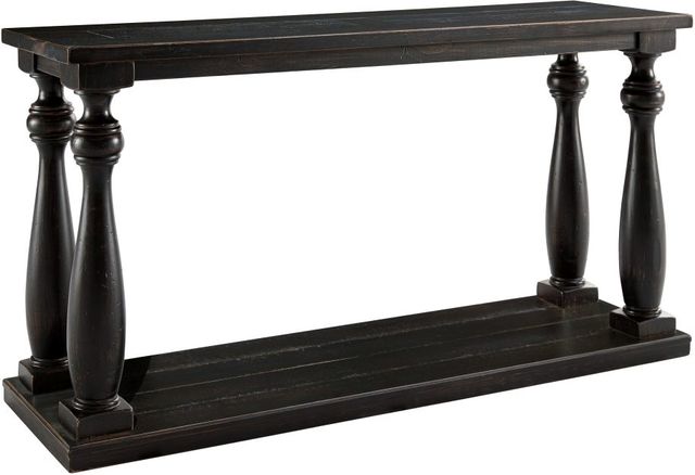 Signature Design by Ashley® Mallacar Black Sofa Table-0