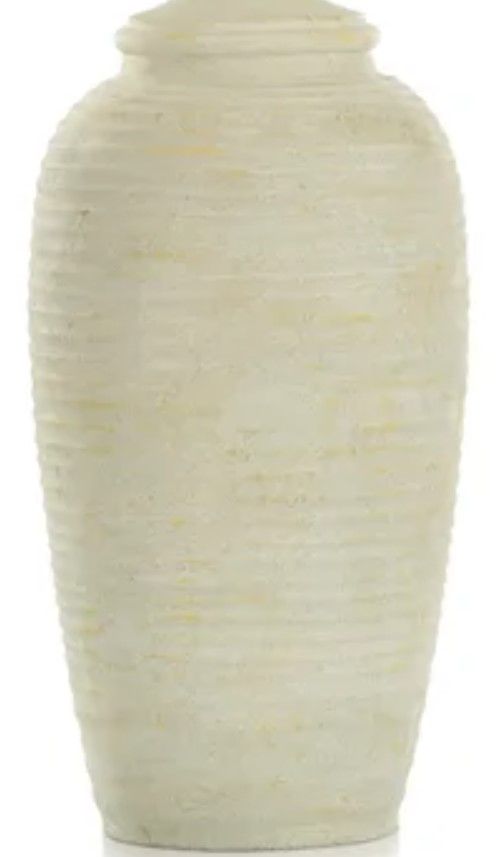 Stylecraft Brie Beige/White Table Lamp -1