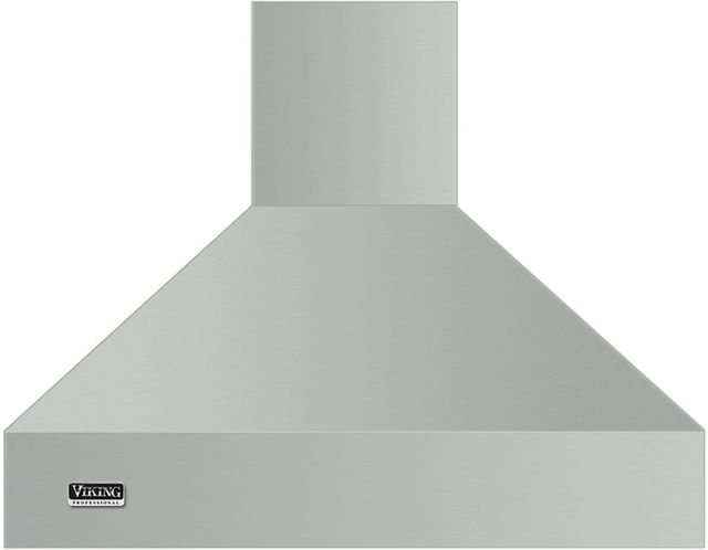 Viking® 5 Series 60" Arctic Grey Professional Chimney Wall Mounted Range Hood-0