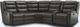 Flexsteel® Arlo Black Reclining Sectional-0