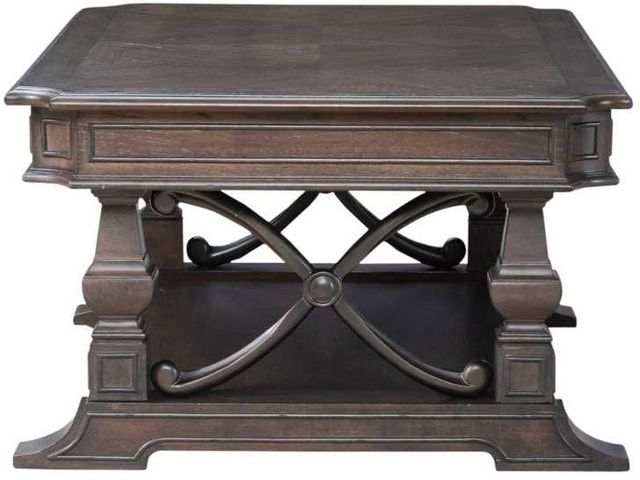 Liberty Furniture Provence Park Chateau Brown Cocktail Table-3