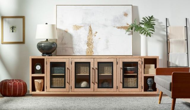 aspenhome® Paige Cashew 31" Media Console-1