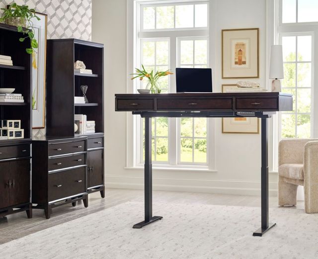 aspenhome® Sutton French Roast 60" Lift Desk-3
